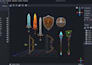 make minecraft rpg blockbench props voxel weapons hytale assets for addon mods